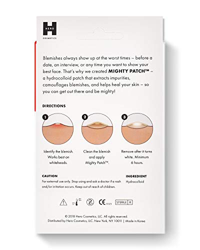 Read more about the article Mighty Patch Original – Hydrocolloid Acne Pimple Patch Spot Treatment (36 count) for Face, Vegan, Cruelty-Free…