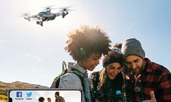 Read more about the article DEERC D10 Foldable Drone with Camera for Adults 720P HD FPV Live Video, Tap Fly, Gesture Control, Selfie, Altitude Hold, Headless Mode, 3D Flips, Quadcopter for Kids Beginners with 2 Batteries 24mins