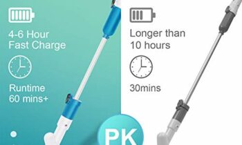 Read more about the article FRUITEAM Electric Spin Scrubber, 360 Cordless Upgraded Tub and Tile Scrubber, Super Power Surface Cleaner with 3 Replaceable Brush Heads and 1 Extension Arm for Tub, Kitchen, Bathroom, Tile