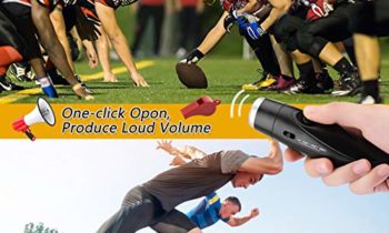 Read more about the article DR CATCH Electronic Whistle with Lanyard Adjustable, 3 Tone High Volume Electric Whistle for Referee Coaches, PE Teacher, Outdoor Camping Hiking and Boating Emergency Whistles (Black)
