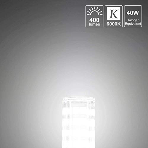 Read more about the article Microwave Oven Bulb Ceramic 4W E17 LED Bulb Appliance Light Bulbs Intermediate Base Light Bulb for Oven,40W Halogen Bulb Equivalent, Dimmable AC 110V-130V Daylight White 6000K, 350LM, Pack of 2