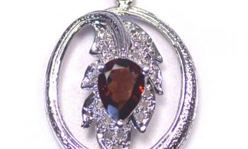Read more about the article Merit 18172 925 Silver Ruby Pendent