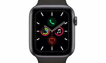 Read more about the article Apple Watch Series 5 (GPS, 44mm) – Space Gray Aluminum Case with Black Sport Band