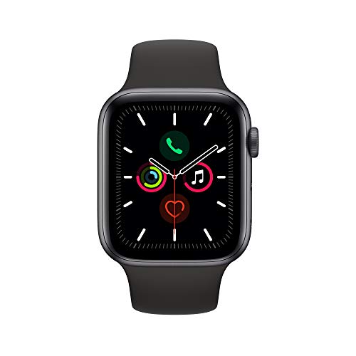 You are currently viewing Apple Watch Series 5 (GPS, 44mm) – Space Gray Aluminum Case with Black Sport Band