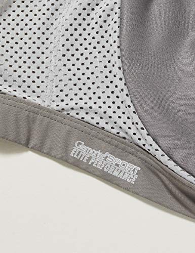 You are currently viewing Glamorise Women’s Plus Size Full Figure High Impact Wonderwire Sports Bra #9066, Gray, 34DD
