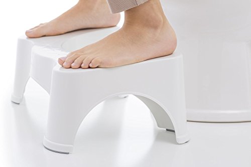 Read more about the article Squatty Potty The Original Bathroom Toilet Stool, 7 Inch height, White
