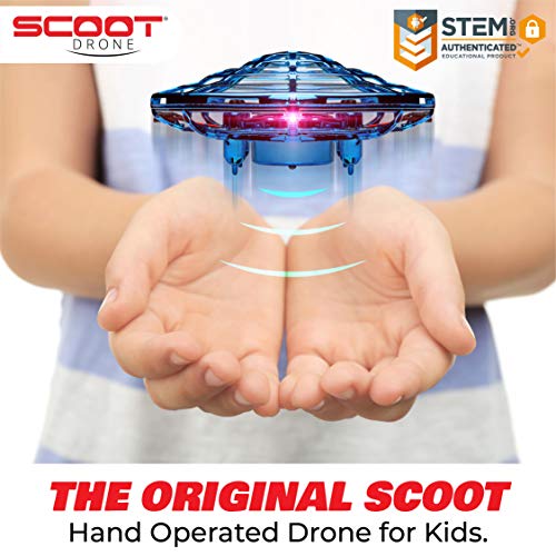You are currently viewing Force1 Scoot Hand Operated Drone for Kids or Adults – Hands Free Motion Sensor Mini Drone, Easy Indoor Small UFO Toy Flying Ball Drone Toys for Boys and Girls (Blue)