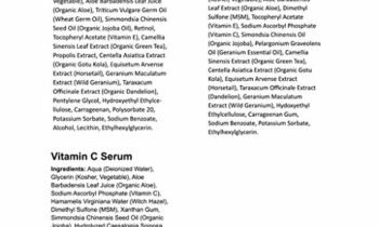 Read more about the article Anti Aging Serum 3-Pack for Face – Vitamin C Serum, Retinol Serum, Hyaluronic Acid Serum – Face Serum Full Regimen