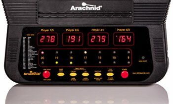 Read more about the article Arachnid Cricket Pro Tournament-quality Electronic Dartboard with Micro-thin Segment Dividers for Dramatically Reduced Bounce-outs and NylonTough Segments for Improved Durability and Playability