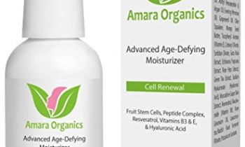 Read more about the article Amara Organics Anti Aging Face Cream Moisturizer with Resveratrol & Peptides, 2 fl. oz.