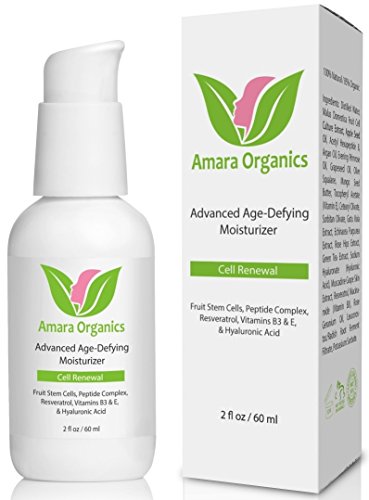 Read more about the article Amara Organics Anti Aging Face Cream Moisturizer with Resveratrol & Peptides, 2 fl. oz.