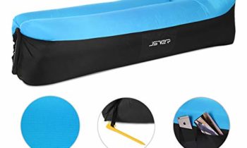 Read more about the article JSVER Inflatable Lounger Air Sofa with Portable Package for Beach and Pool Parties, Travelling, Hiking, Camping, Park, Blueblack