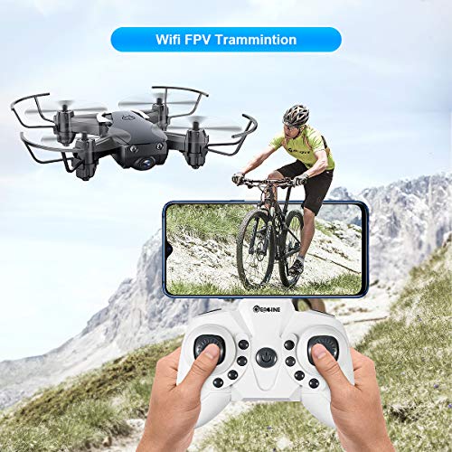 You are currently viewing Mini Drone with 720P Camera for Kids and Adults, EACHINE E61HW WiFi FPV Quadcopter with 720P HD Camera Selfie Pocket Nano Drone for Beginner – Auto Hover Mode, One Key Take Off/Landing, APP Control