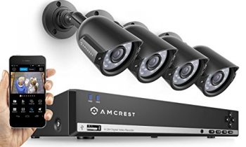 Read more about the article Amcrest 960H Video Security System Four 800+TVL Weatherproof Cameras, 65ft Night Vision, 984ft Transmit Range, 500GB HDD