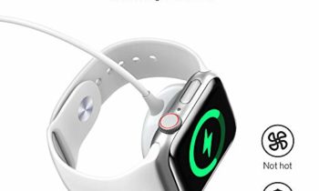 Read more about the article Watch Charger Magnetic Charging Cable for iWatch Portable Wireless Charging Cord Compatible with Apple Watch Series Se,6,5,4,3,2,1(1M)