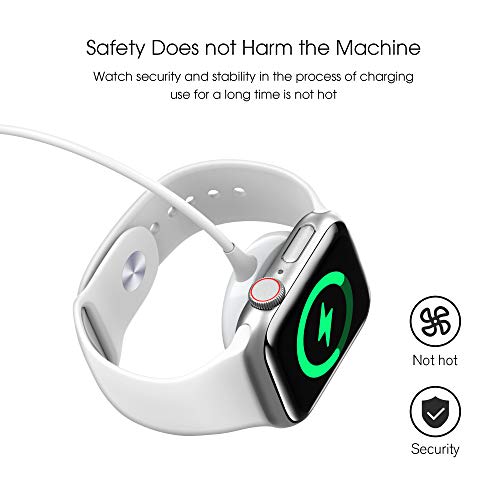 Read more about the article Watch Charger Magnetic Charging Cable for iWatch Portable Wireless Charging Cord Compatible with Apple Watch Series Se,6,5,4,3,2,1(1M)