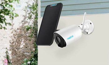 Read more about the article Outdoor Security Camera System Wireless, Solar Battery Powered, 1080p Wirefree Waterproof 2-Way Audio Night Vision w/ PIR Motion Sensor, Support Alexa/Google Assistant, REOLINK Argus Eco+Solar Panel