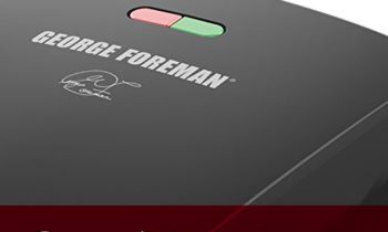 Read more about the article George Foreman 4-Serving Removable Plate Grill and Panini Press, Black, GRP1060B