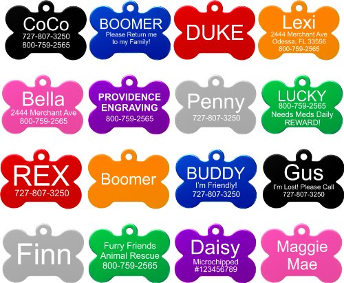 You are currently viewing Providence Engraving Aluminum Pet ID Tags for Cat and Dog