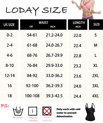 Read more about the article LODAY Waist Trainer Corset for Weight Loss Tummy Control Sport Workout Body Shaper Black (4XL, BEIGE(vest-adjustable straps))