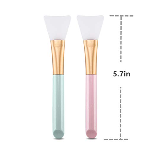 Read more about the article 2 PCS Silicone Face Mask Brush,Mask Beauty Tool Soft Silicone Facial Mud Mask Applicator Brush Hairless Body Lotion And Body Butter Applicator Tools
