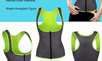 Read more about the article GAODI Women Waist Trainer Vest Slim Corset Neoprene Sauna Tank Top Zipper Weight Loss Body Shaper Shirt (S,Gray)