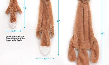 Read more about the article Best Pet Supplies 2-in-1 Fun Skin Stuffless Dog Squeaky Toy Fox & Raccoon, Medium