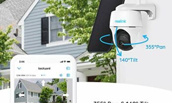 Read more about the article Reolink Argus PT w/ Solar Panel – Wireless Pan Tilt Solar Powered WiFi Security Camera System w/ Rechargeable Battery Outdoor Home Surveillance, 2-Way Audio, Support Alexa/ Google Assistant/ Cloud