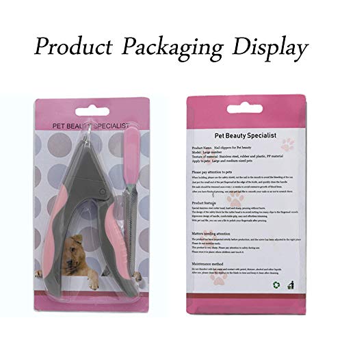 Read more about the article MRQXDP Nail Clippers for Cat and Dog, Professional Trimming and Care of Pet Paws, with Nail File, Suitable for Medium and Large Pets