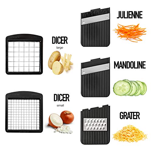 Read more about the article Fullstar Mandoline Slicer Spiralizer Vegetable Slicer – Vegetable Chopper Onion Chopper Food Chopper Vegetable Spiralizer Mandoline Slicer Cutter Chopper and Grater Slicer Zucchini Spaghetti Maker