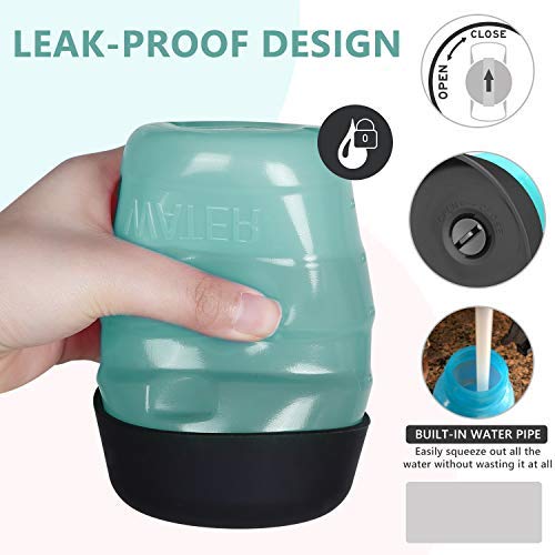 You are currently viewing lesotc Pet Water Bottle for Dogs, Dog Water Bottle Foldable, Dog Travel Water Bottle, Dog Water Dispenser, Lightweight & Convenient for Travel BPA Free