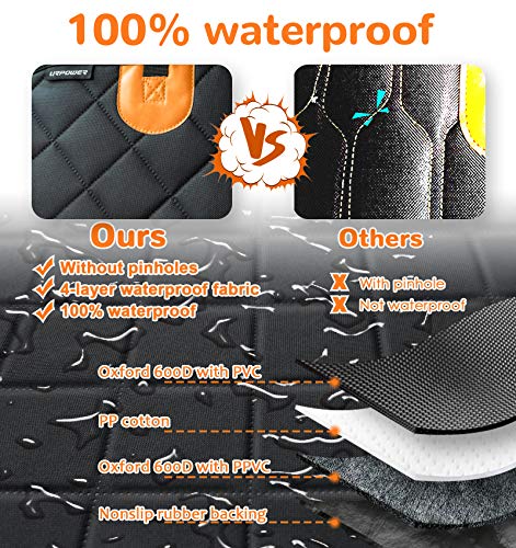 Read more about the article URPOWER Dog Seat Cover Car Seat Cover for Pets 100% Waterproof Pet Seat Cover Hammock 600D Heavy Duty Scratch Proof Nonslip Durable Soft Pet Back Seat Covers for Cars Trucks and SUVs
