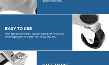 Read more about the article WICHEMI Furniture Mover & Lifter Kit, 3 Wheel Furniture Dolly, 6-Inch Steel Tri-Dolly with Caster, Easy Moving Appliance Roller Riser for Bulky & Heavy Loads in Home, Shop or Warehouse