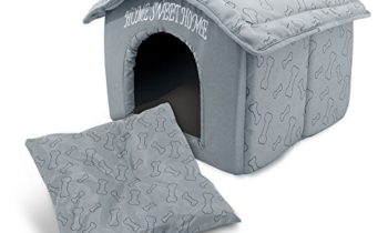 Read more about the article Best Pet Supplies, Inc., Inc., Inc., Portable Indoor Pet House – Perfect for Cats & Small Dogs, Easy To Assemble – Silver