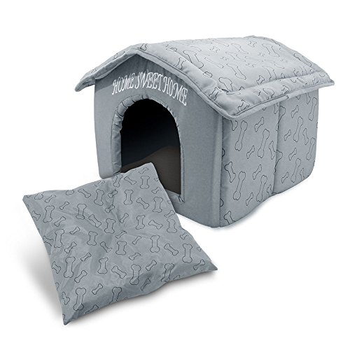 Read more about the article Best Pet Supplies, Inc., Inc., Inc., Portable Indoor Pet House – Perfect for Cats & Small Dogs, Easy To Assemble – Silver