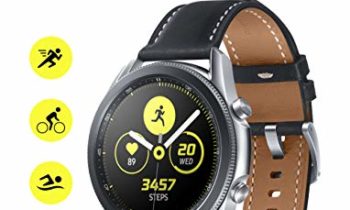 Read more about the article Samsung Galaxy Watch 3 (41mm, GPS, Bluetooth) Smart Watch with Advanced Health Monitoring, Fitness Tracking , and Long lasting Battery – Mystic Silver (US Version)