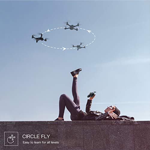 Read more about the article SNAPTAIN A15H Foldable Drone with 1080P HD Camera FPV WiFi RC Quadcopter for Beginners, Optical Flow Positioning, Voice Control, Gesture Control, Trajectory Flight, Circle Fly, G-Sensor