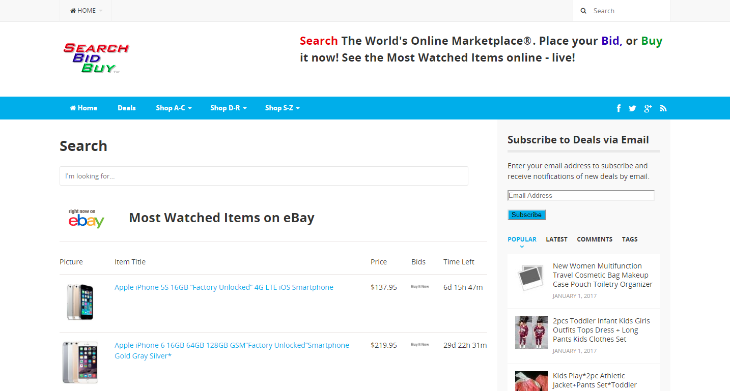 Search-Bid-Buy