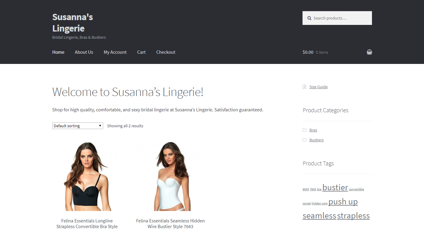 Susanna’s Lingerie