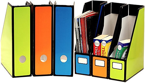 Read more about the article Simple Houseware Magazine File Holder Organizer Box (Pack of 6)